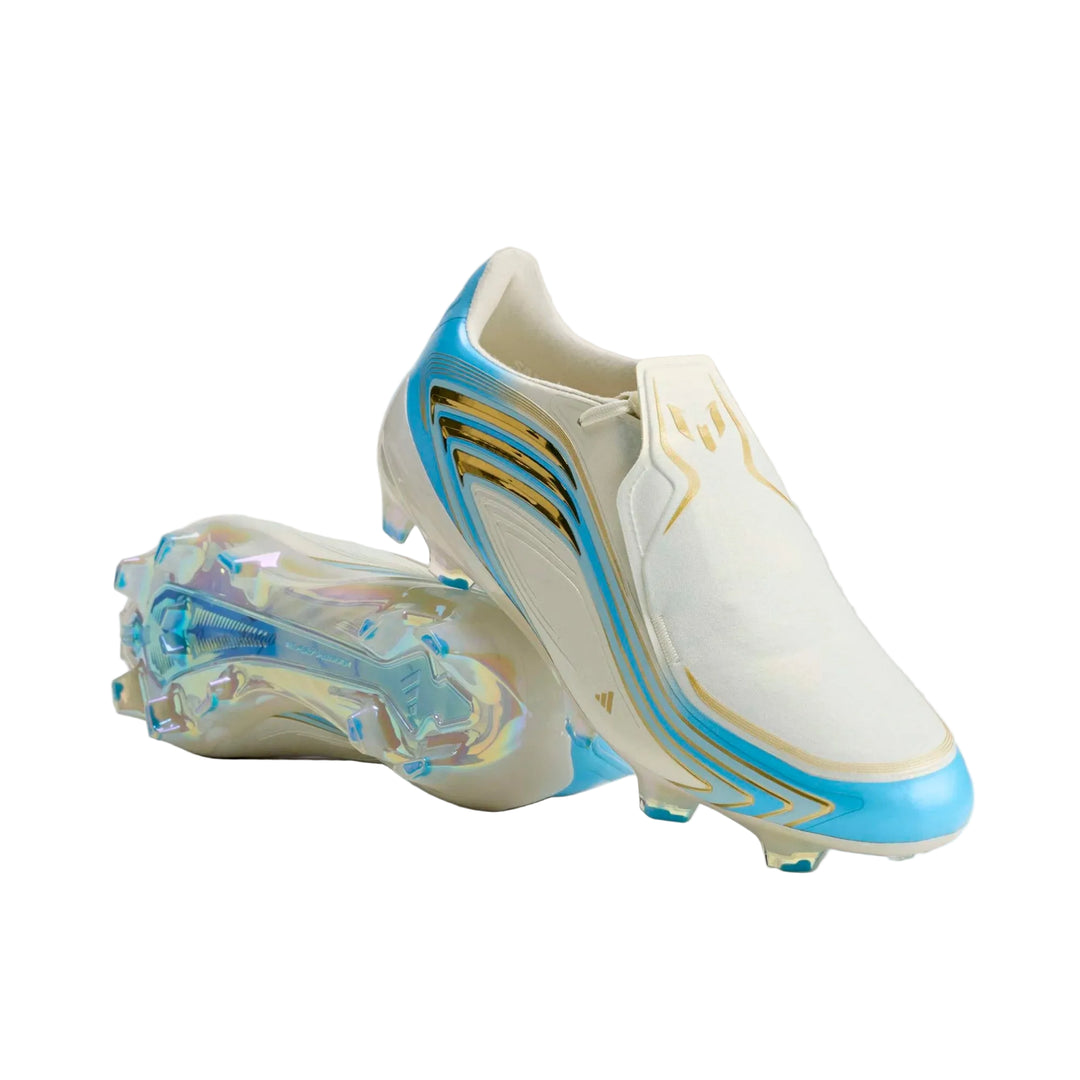 adidas F50 Messi Elite FG - Ivory/Blue Men's Footwear - Third Coast Soccer