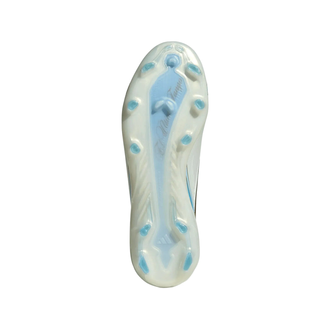 adidas Junior F50 Messi Elite FG - Ivory/Blue