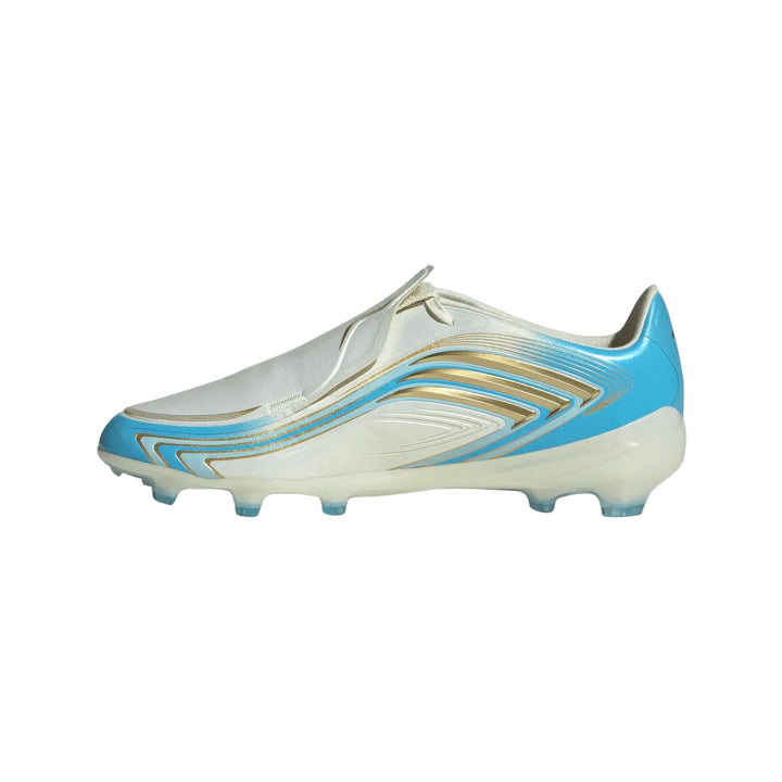 adidas Junior F50 Messi Elite FG - Ivory/Blue