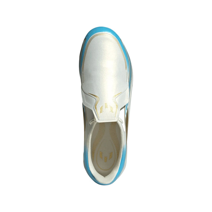 adidas Junior F50 Messi Elite FG - Ivory/Blue