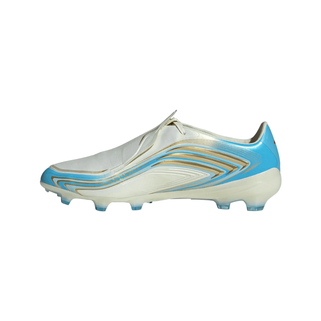 adidas F50 Messi Pro FG - Ivory/Blue Men's Footwear - Third Coast Soccer