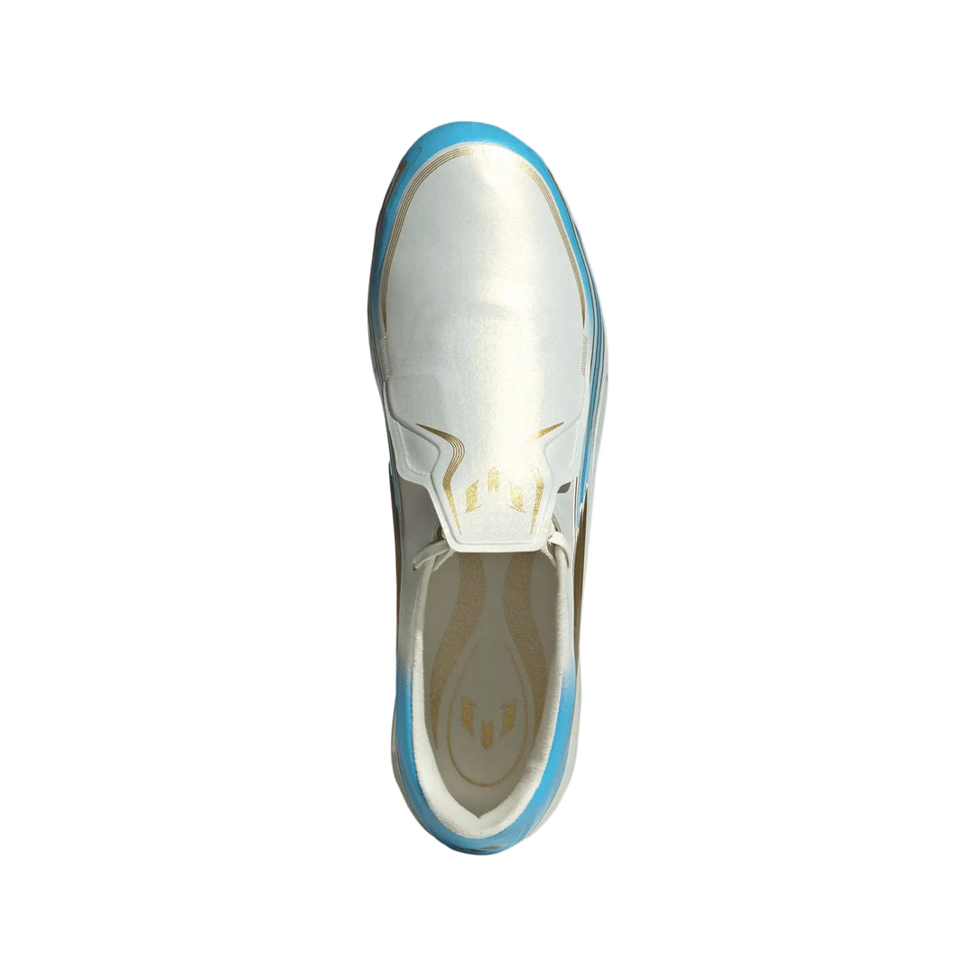 adidas F50 Messi Pro FG - Ivory/Blue Men's Footwear - Third Coast Soccer