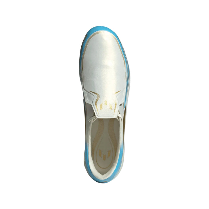 adidas F50 Messi Pro FG - Ivory/Blue Men's Footwear - Third Coast Soccer