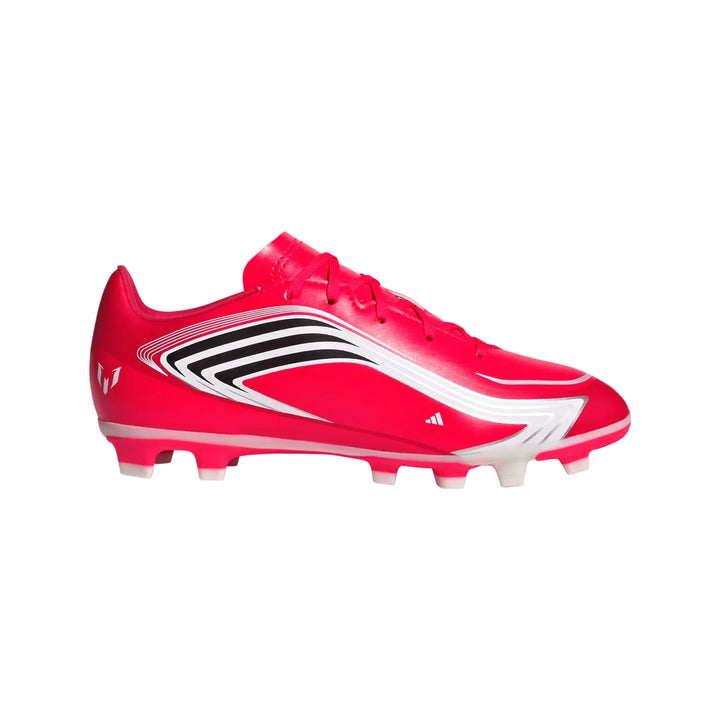 adidas Youth F50 Messi Club FG - Red/Black Youth Footwear - Third Coast Soccer