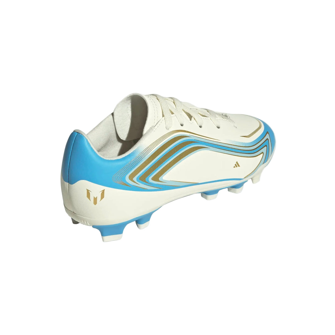 adidas Youth F50 Messi Club FG - Ivory Youth Footwear - Third Coast Soccer