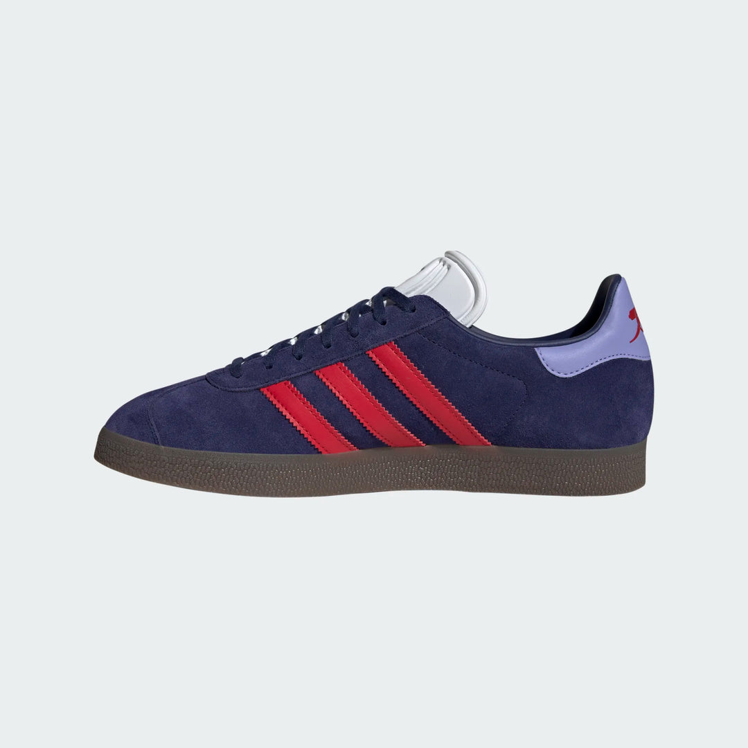 adidas Gazelle Rekive Arsenal Shoe - Night Sky/Scarlet Men's Footwear   - Third Coast Soccer