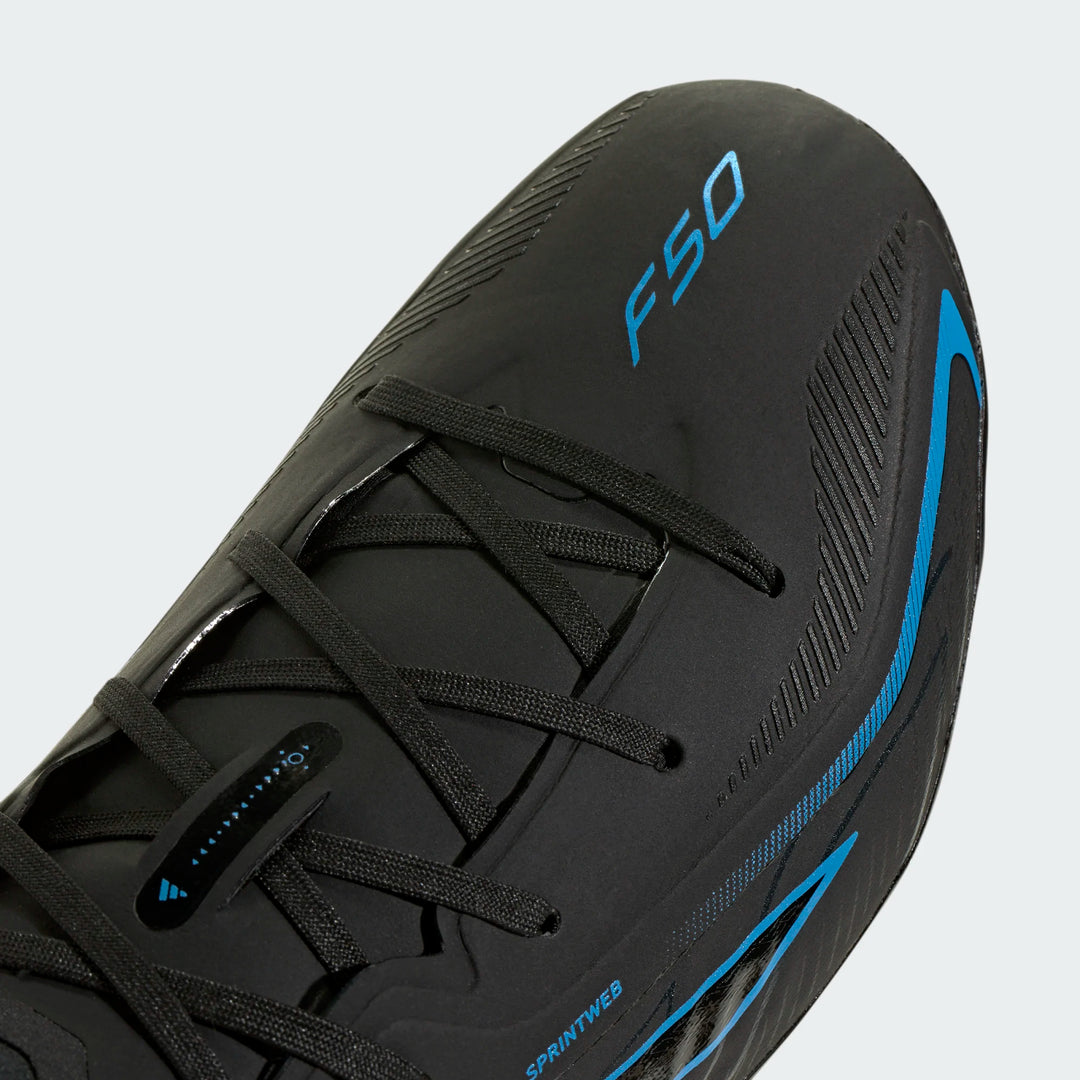 adidas Youth F50 Hyperfast Elite FG - Black Youth Footwear - Third Coast Soccer