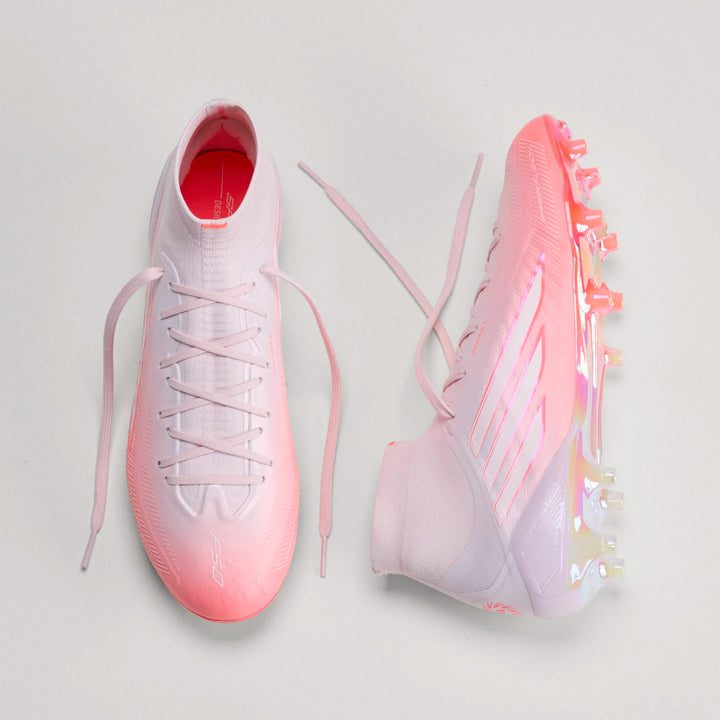 adidas Women's F50 Sparkfusion Elite FG - Solar Turbo/White Women's Footwear - Third Coast Soccer