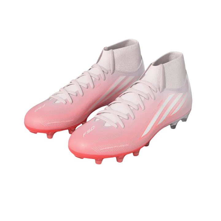 adidas Women's F50 Sparkfusion League FG - Solar Turbo/White Women's Footwear Solar Turbo/Feather White Womens 6.5 - Third Coast Soccer