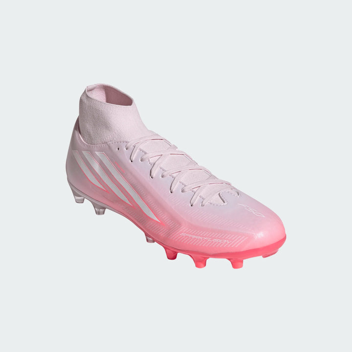 adidas Women's F50 Sparkfusion League FG - Solar Turbo/White Women's Footwear - Third Coast Soccer