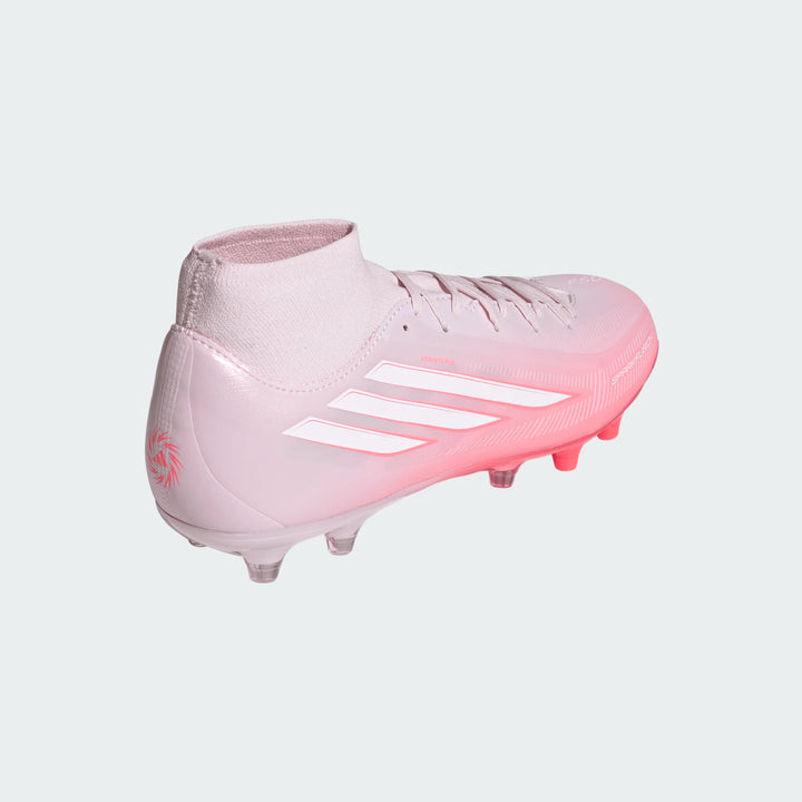adidas Women's F50 Sparkfusion League FG - Solar Turbo/White Women's Footwear - Third Coast Soccer