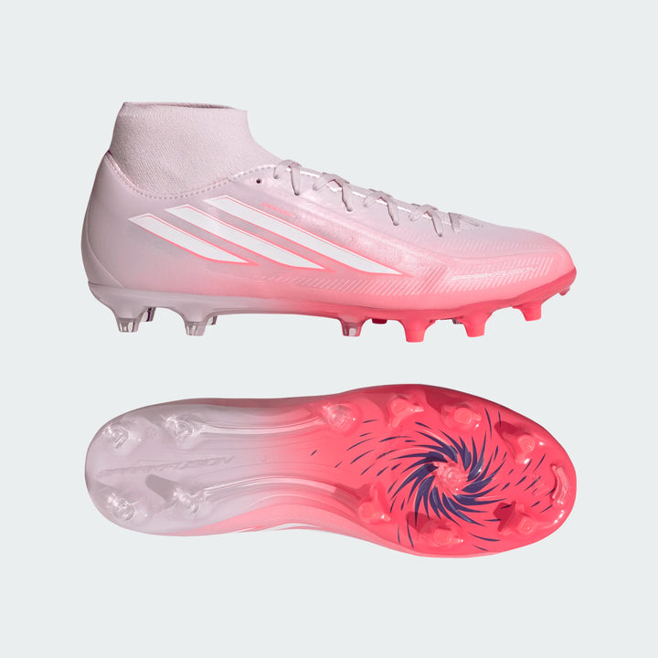 adidas Women's F50 Sparkfusion Elite FG - Solar Turbo/White Women's Footwear - Third Coast Soccer