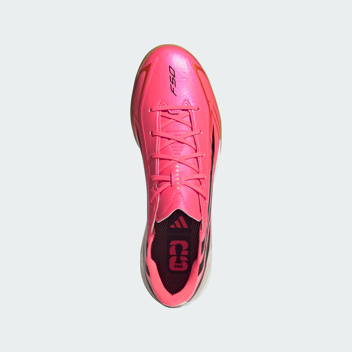 adidas F50 Hyperfast League Indoor - Solar Turbo/Black Men's Footwear - Third Coast Soccer