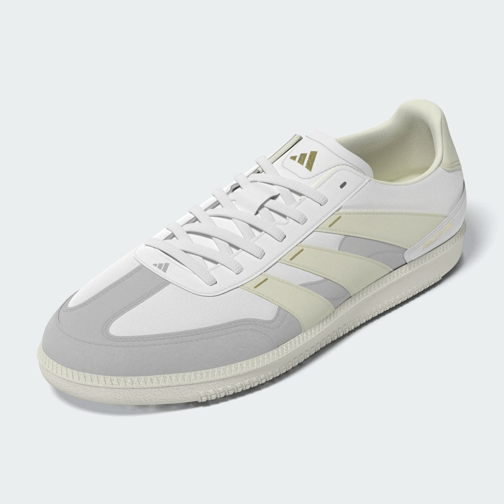 adidas Kids Predator Club Firm Ground - Ftwr White/Gold Met