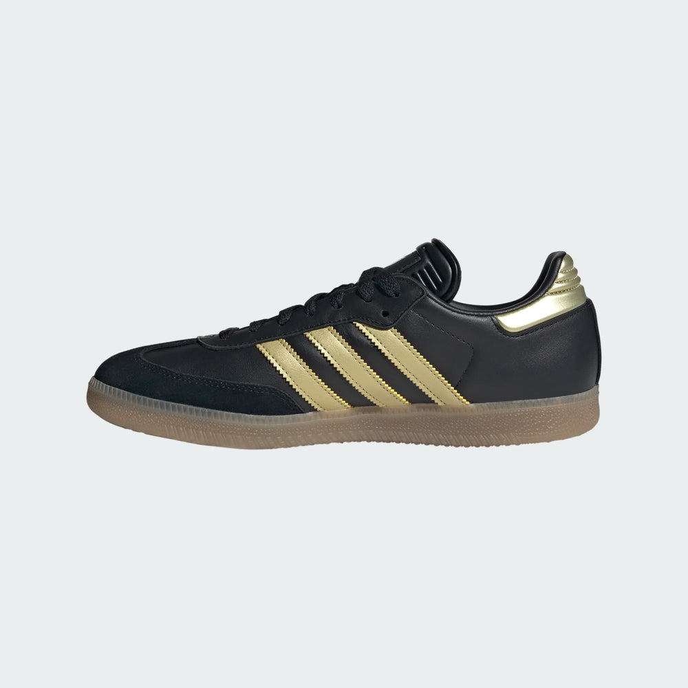 adidas Samba Messi - Black/Gold Mens Indoor   - Third Coast Soccer