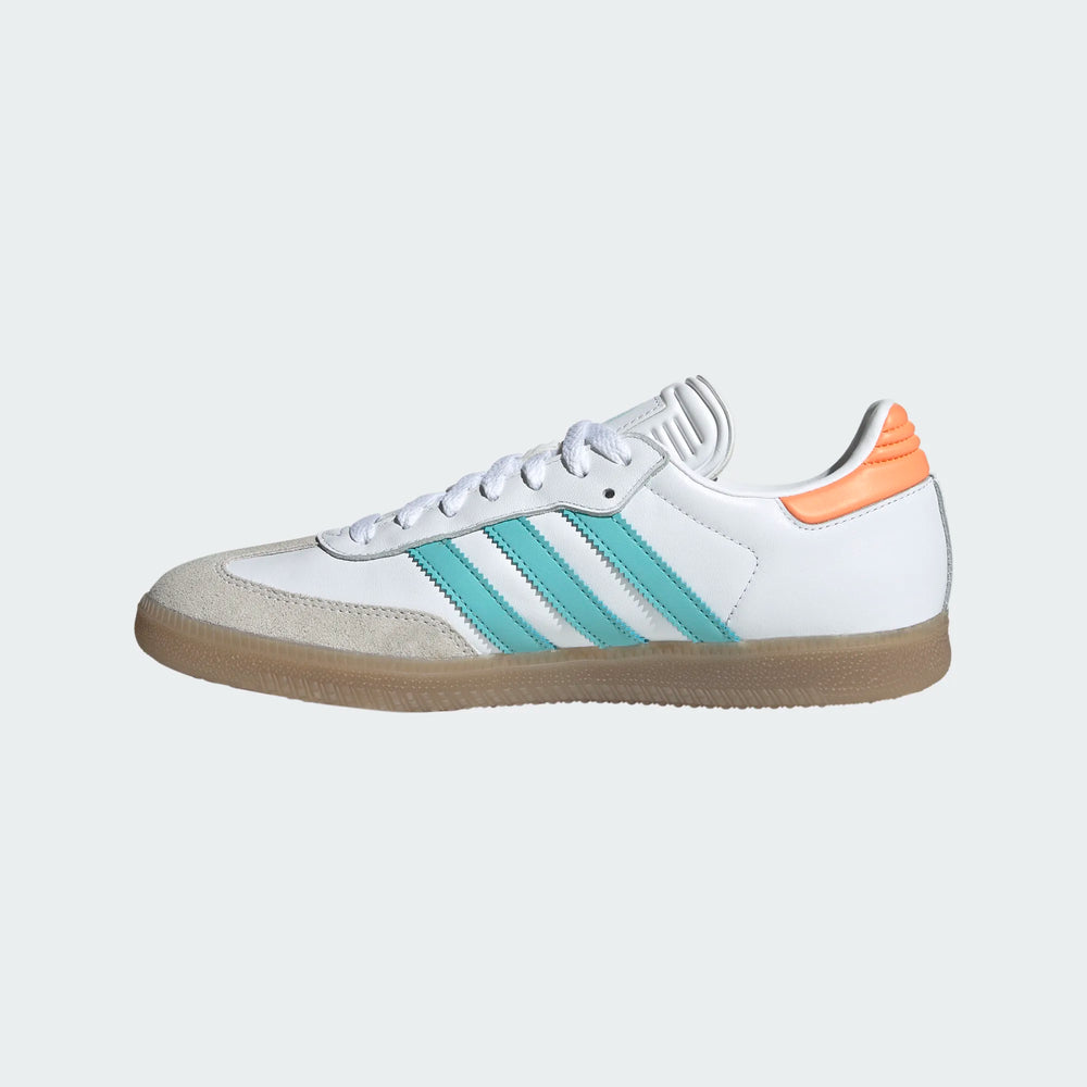 adidas Samba Inter Miami - White/Mint Mens Indoor   - Third Coast Soccer