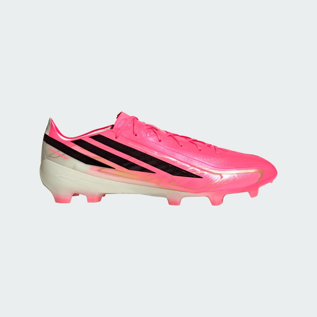 adidas F50 Hyperfast Pro FG - Solar Turbo/Black Men's Footwear - Third Coast Soccer