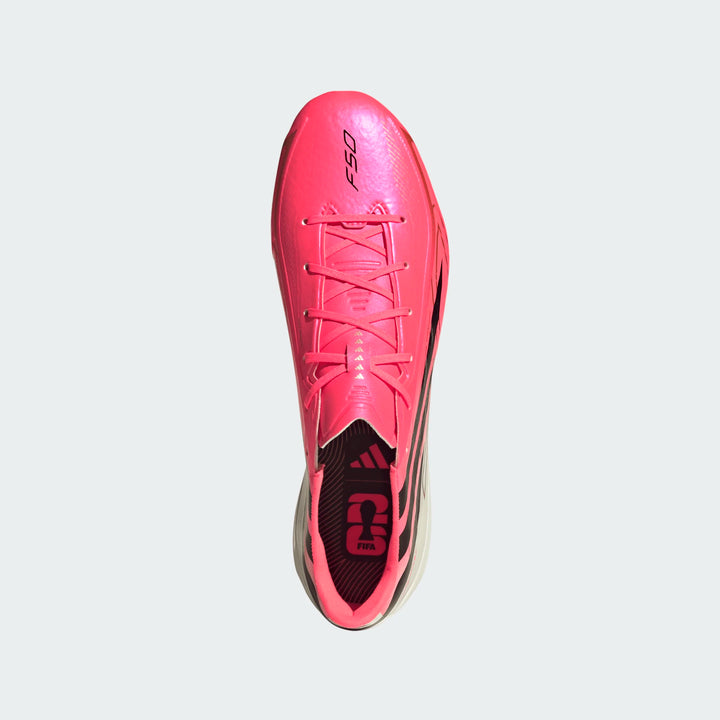 adidas F50 Hyperfast League FG - Solar Turbo/Black Men's Footwear - Third Coast Soccer