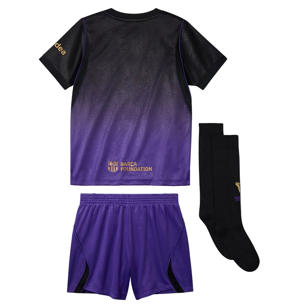 Nike Little Kids FC Barcelona Away Jersey 26/27 Club Replica - Third Coast Soccer