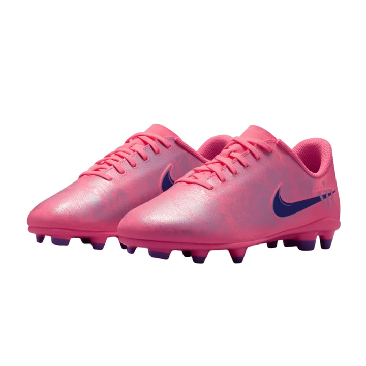 Nike Youth Vapor 16 Vini Jr. Club FG/MG - Sunset Pulse/Royal Youth Footwear - Third Coast Soccer