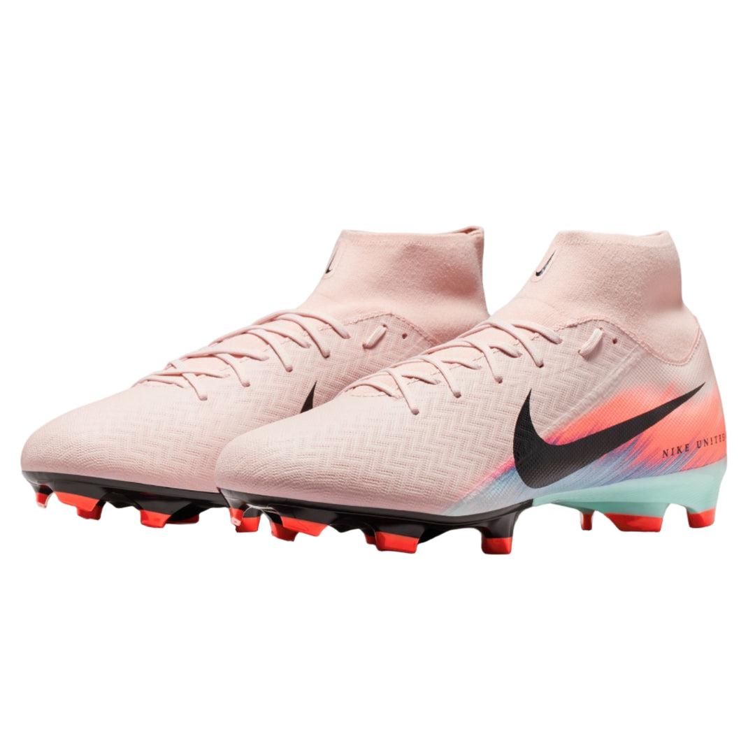 Nike Zoom Superfly 10 Academy FG/MG - Red/Blue