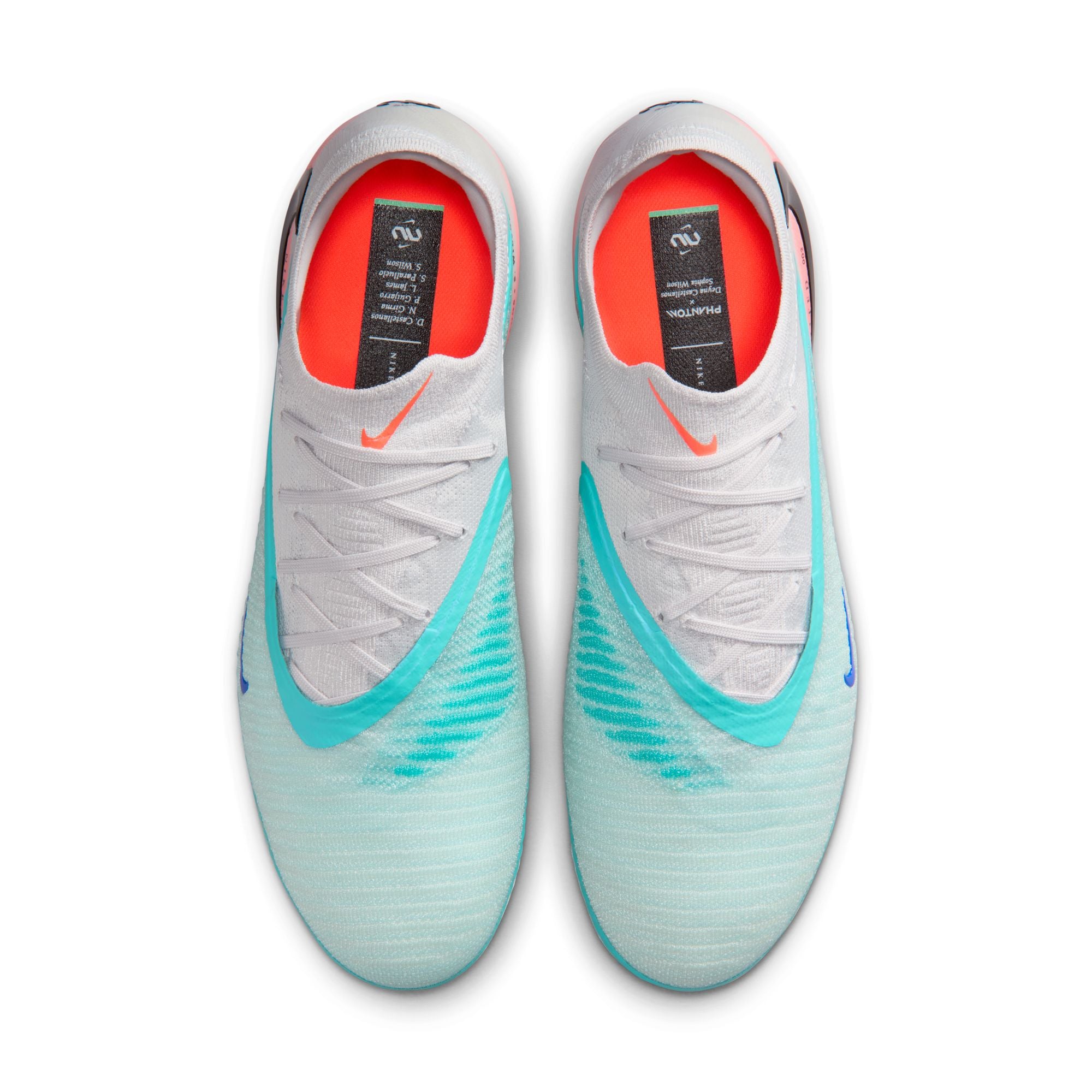 Nike United Phantom 6 Low Elite FG - Pistachio/Orange – Third