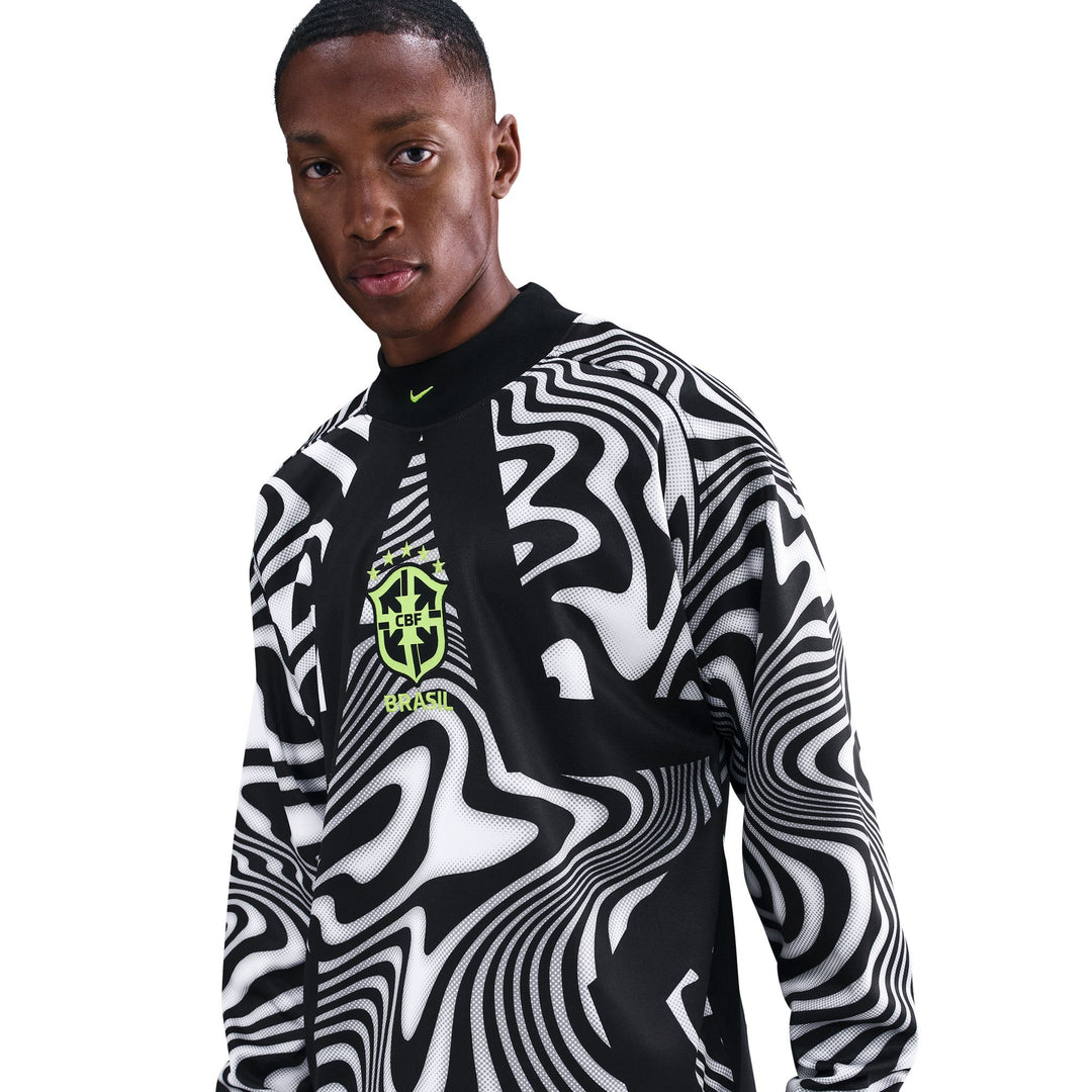 Nike Brazil Goalkeeper LS Jersey 2026 International Replica - Third Coast Soccer