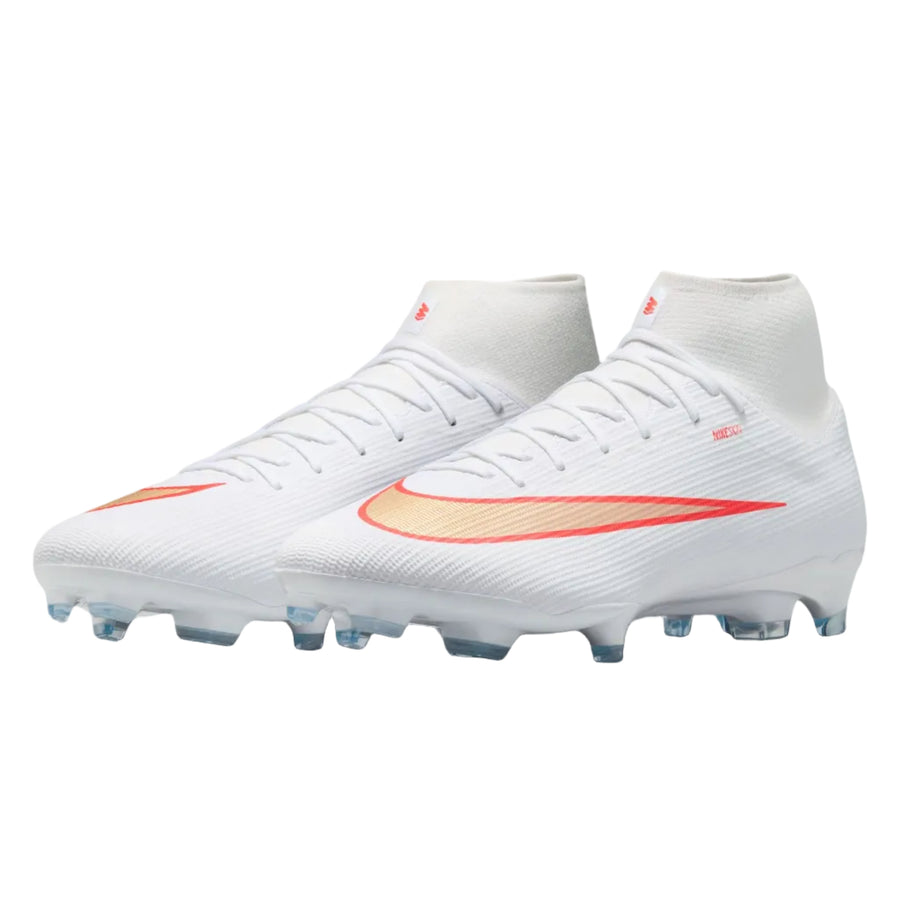 Nike Mercurial Superfly 11 Academy FG - White/Crimson Men's Footwear - Third Coast Soccer