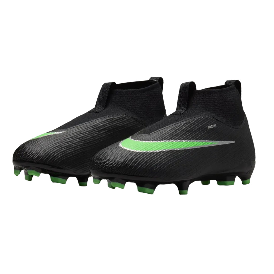 Nike Junior Mercurial Superfly 11 Academy FG/MG - Black/Green Illusion