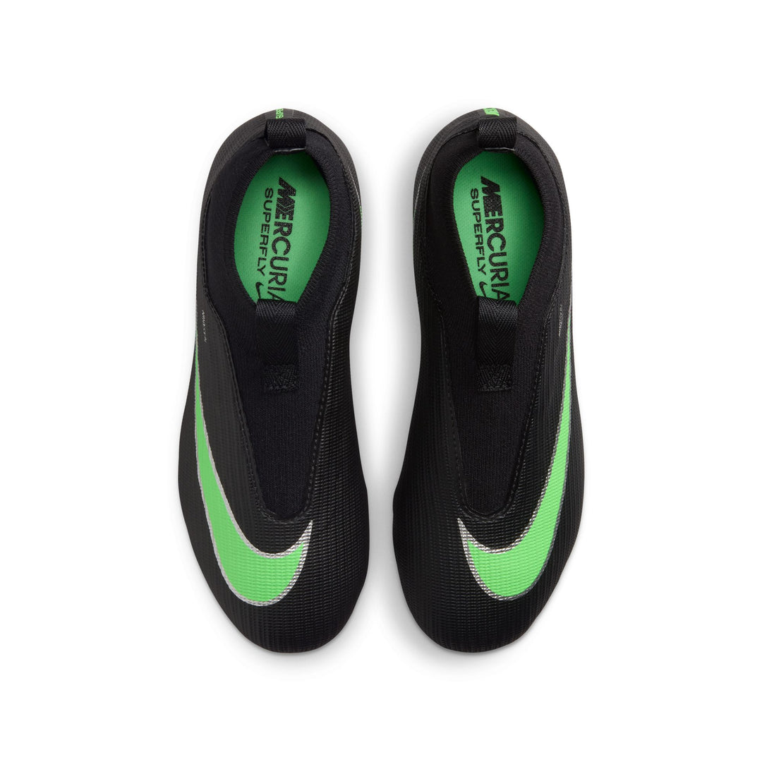 Nike Junior Mercurial Superfly 11 Academy FG/MG - Black/Green Illusion