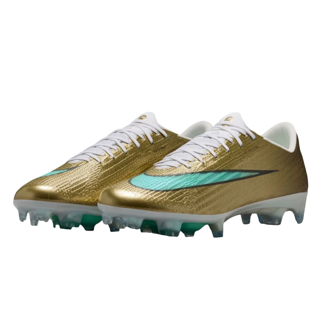 Nike Mercurial Superfly 11 Elite Mbappe FG - Gold/Green Men's Footwear - Third Coast Soccer