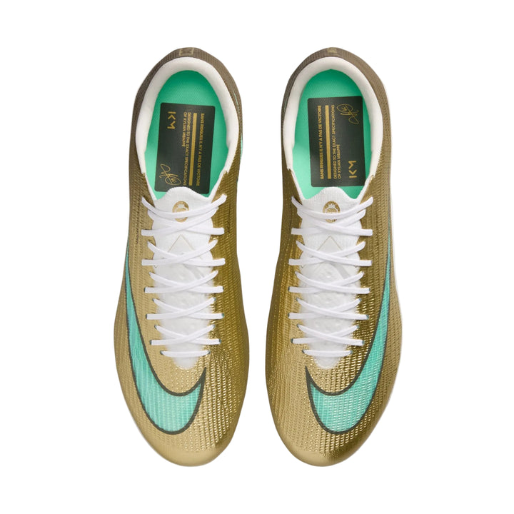 Nike Mercurial Superfly 11 Elite Mbappe FG - Gold/Green Men's Footwear - Third Coast Soccer