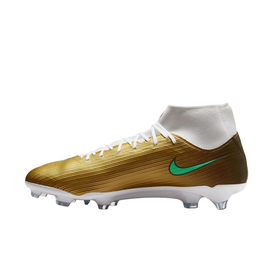 Nike Mercurial Superfly 11 Academy Mbappe FG - Gold/Green Men's Footwear - Third Coast Soccer