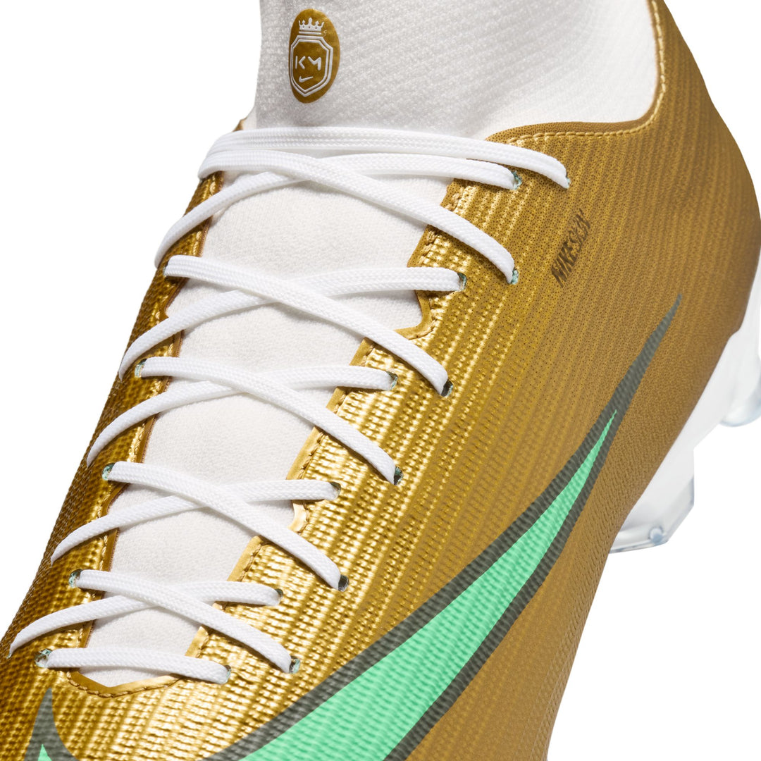 Nike Mercurial Superfly 11 Academy Mbappe FG - Gold/Green Men's Footwear - Third Coast Soccer