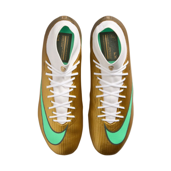 Nike Mercurial Superfly 11 Academy Mbappe FG - Gold/Green Men's Footwear - Third Coast Soccer
