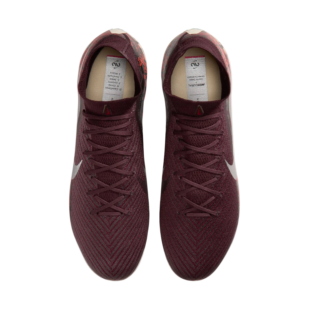 Nike United Superfly 10 Elite FG - Burgundy/Silver Men's Footwear - Third Coast Soccer
