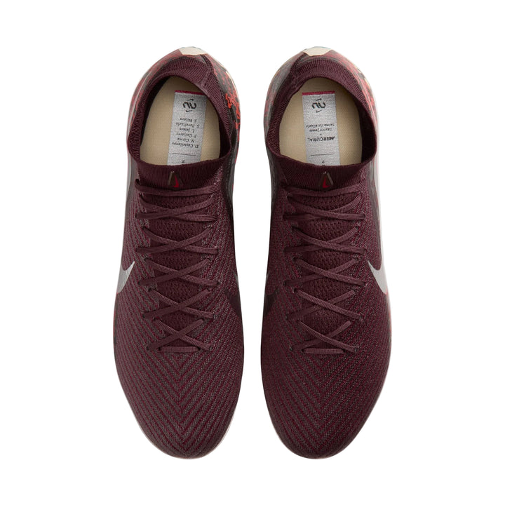 Nike United Superfly 10 Elite FG - Burgundy/Silver Men's Footwear - Third Coast Soccer