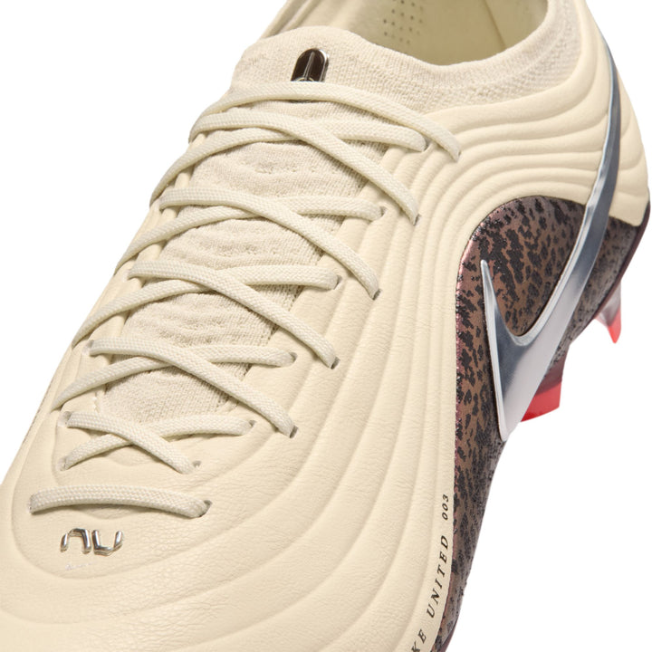 Nike United Tiempo Maestro Elite FG - Fossil/Silver/Burgundy Men's Footwear - Third Coast Soccer