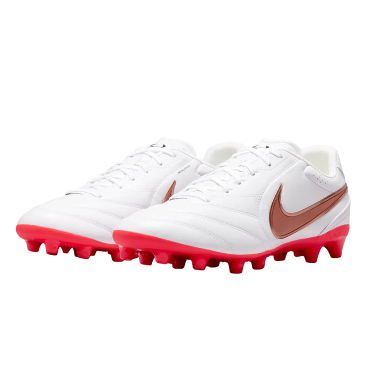 Nike Tiempo Ligera Pro AG - White/Blur/Crimson
