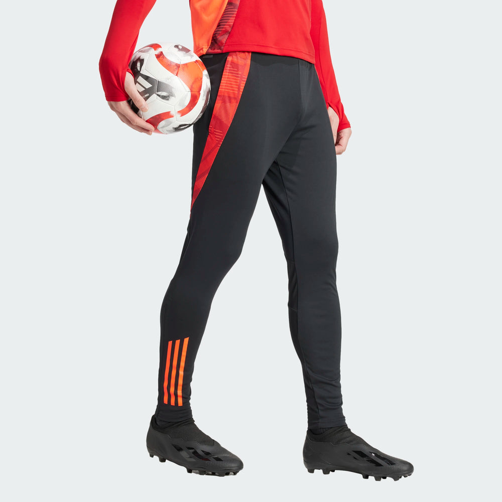 adidas Tiro 24 Competition Training Pant - Black/Red Pants   - Third Coast Soccer