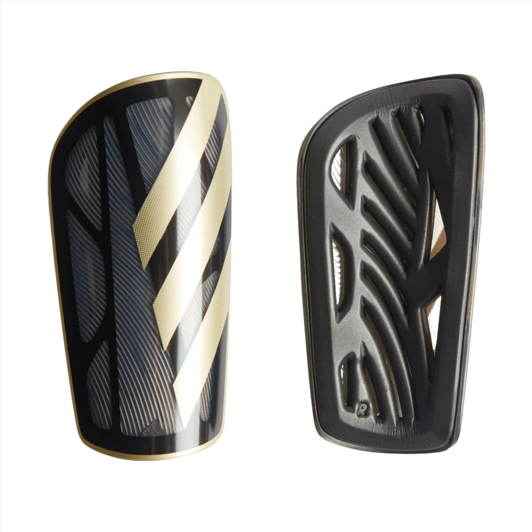 adidas Tiro League Shinguard - Black/Gold Adult Shinguards   - Third Coast Soccer