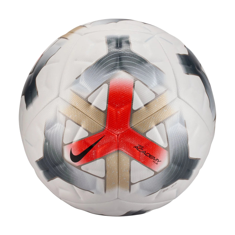Nike Academy Plus Ball - White/Crimson/Anthracite Balls - Third Coast Soccer