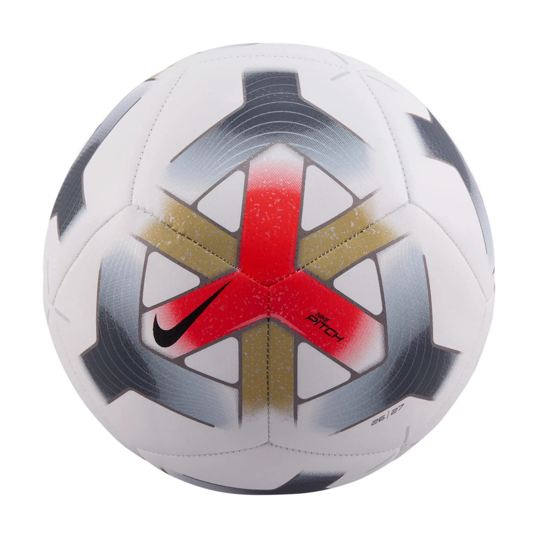 Nike Pitch Ball - White/Crimson/Anthracite