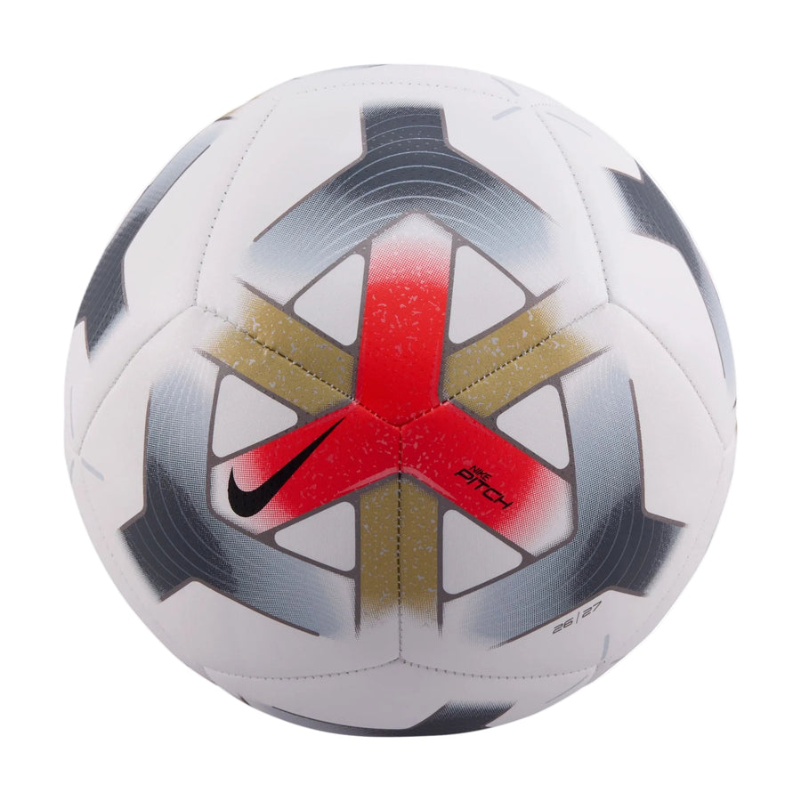 Nike Pitch Ball - White/Crimson/Anthracite Balls - Third Coast Soccer