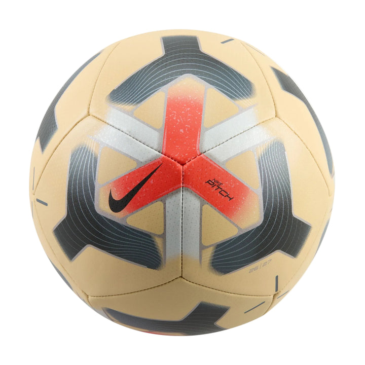 Nike Pitch Ball - Linen/Crimson/Black