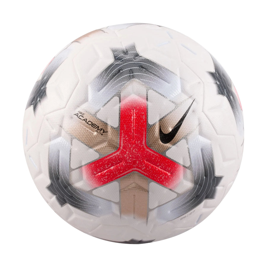 Nike US Soccer Academy Ball - White/Crimson/Anthracite Balls - Third Coast Soccer