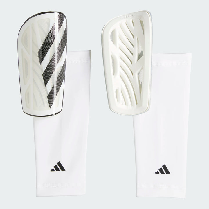 adidas Tiro League Shinguard - White/Black Adult Shinguards - Third Coast Soccer