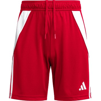 adidas Youth Tiro 24 Shorts - Red/White Shorts   - Third Coast Soccer