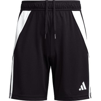 adidas Youth Tiro 24 Shorts - Black/White Shorts Black/White Youth Xsmall - Third Coast Soccer
