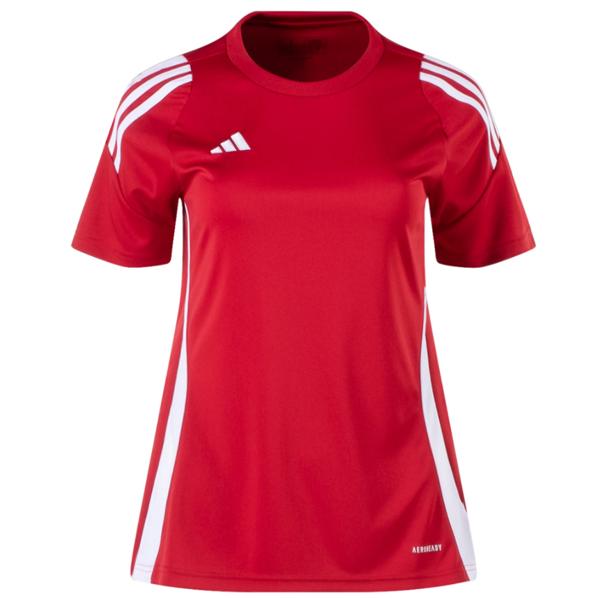adidas Women's Tiro 24 Jersey - Red/White Jerseys   - Third Coast Soccer